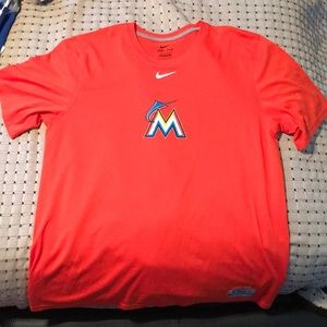 Miami Marlins Dri Fit Shirt